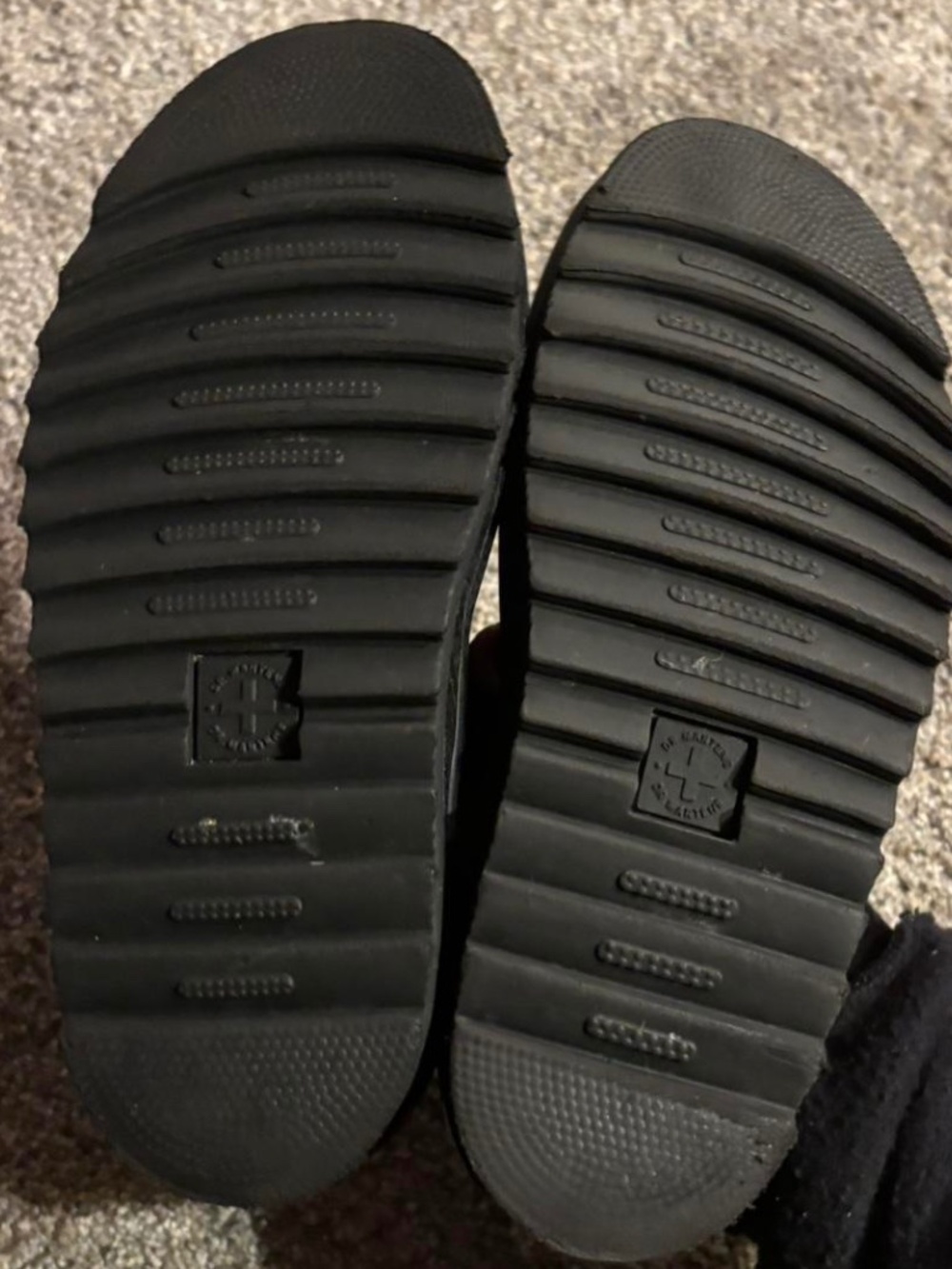 Dr. Marten Black Sandals - Picture 2 of 2